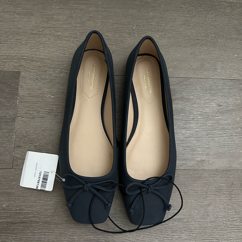 SQUARE BALLET FLATS